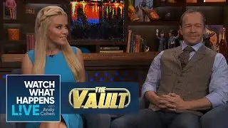 Sparks Fly Between Jenny McCarthy And Donnie Wahlberg On WWHL | 
