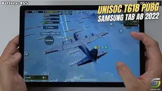 Samsung Galaxy Tab A8 2022 test game Pubg Mobile