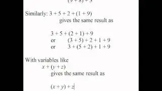 Understanding Associative Property of Addition [HD]