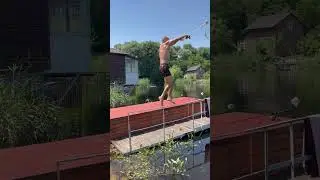 Прыжок Старзанки вводу передним сальтом🛬