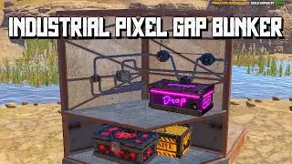 Industrial PIXEL GAP BUNKER in Rust