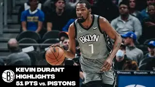 Kevin Durant Highlights | 51 points - Highest Scoring Game in the NBA This Season!