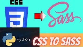 Python 3 pyScss Library Script to Compile CSS to SCSS Code in Command Line