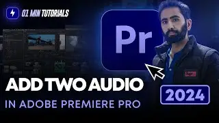 How to Add Two Audio in Premiere Pro 2024 | Merge Audio in Premiere Pro 2024