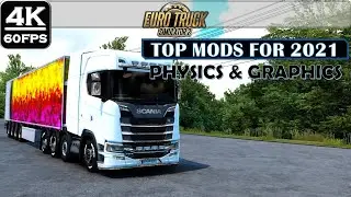 ETS2 TOP MODS YOU MUST HAVE FOR  REALISTIC PHYSICS & GRAPHICS MOD 2021 |FREE DOWNLOAD