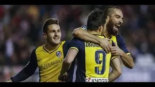 Rayo Vallecano 4-2 Atletico Madrid  | Arda Turan GOLLER | maç özeti | 26.01.2014