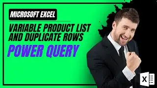 Product Barcode generate and Power Query in Ms Excel