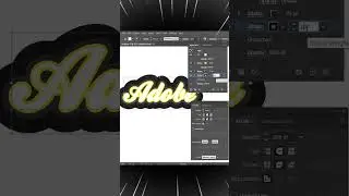 How to Create Editable Text with Strokes | Adobe Illustrator Short