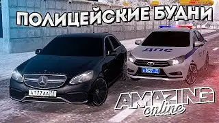 ПОЛИЦЕЙСКИЕ ПОГОНИ за NON-RP ИГРОКАМИ на AMAZING RP в GTA CRMP