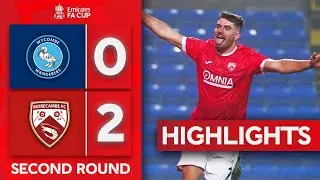 Wycombe Wanderers 0-2 Morecambe | The Shrimps Cruise Into The Third Round | Emirates FA Cup 2023-24