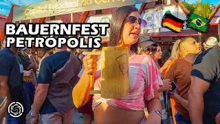 🇩🇪 GERMAN PARTY in RIO DE JANEIRO 🇧🇷 BAUERNFEST PETRÓPOLIS 🇧🇷 BRAZIL | 2024 【4K UHD】