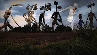 Siren Head bell Head / Scp-096 / Siren Head Dark /Siren Head Light Head in real life