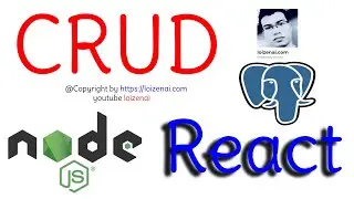 Reactjs Nodejs PostgreSQL CRUD Example