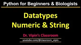 Data types - Numeric and string 