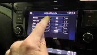 Nissan Qashqai Clock Setting how to set the time and date in the dash and satnav 2019