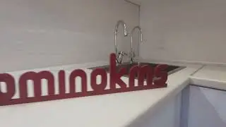 Кухня угловая с рифлеными фасадами МДФ с ПВХ покрытием