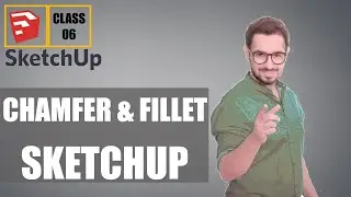 Fillet And Chamfer in SketchUp | SketchUp Extension Tutorial | 1001 bit tool