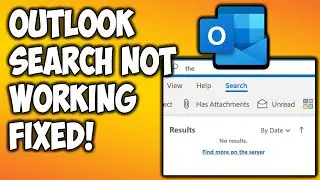 How to Fix “Outlook Search Not Working” on Windows 11