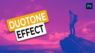 How to Create Duotone Effect - Duotone Poster Photoshop