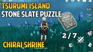 tsurumi island stone slate puzzle genshin impact [ 2/7 ]