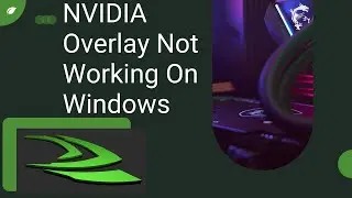 How To Fix NVIDIA Overlay Not Working On Windows