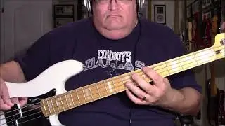 Bryan Ferry Slave to Love Bass Cover with Notes & Tab