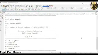 How to Create a Simple Calculator with Java Switch Statements Using Console Application