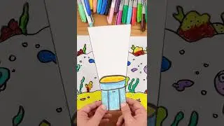 Denizaltı Feneri ile Kağıttan Işık Oyunu Yapıyoruz 