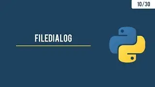 Python GUI with Tkinter  - Opening up files using Filedialog Tkinter - 10/30