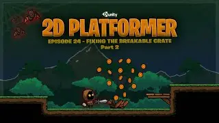 Finishing the coin burst from the crate - 2D Platformer Episode 24