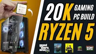 Ryzen 5 34000G Best Gaming Pc Build With Radeon RX Vega 11 Graphics | 16gb Ram | 20k gaming pc build
