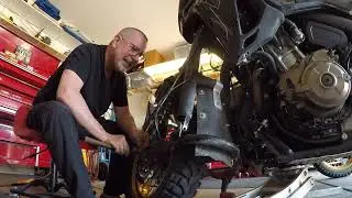Leading Link Fork Bushing Service:  Honda Africa Twin Adventure Sidecar Rig