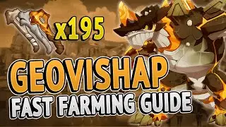 Geovishap All Locations FAST FARMING ROUTE | Genshin Impact 2.0