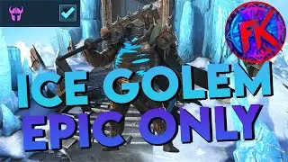 Ice Golem Epic Only Tournament! Farm 1 Minute! | Raid: Shadow Legends