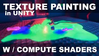 Using Compute Shaders for World Texture Painting in my VR Game with Unity
