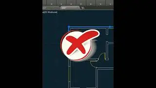 fillet command in autocad part 1 || autocad shorts