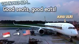 Singapore Airlines A350 (PREMIUM) | Singapore to San Francisco