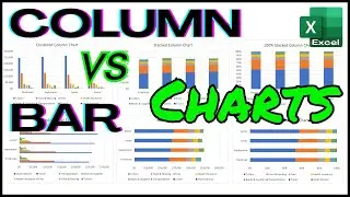 Column vs Bar Charts in Excel