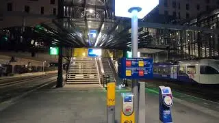 NS Train at Heerlen train Station in Zuid Limburg