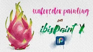 Watercolor Painting on ibisPaint X compilation | part 1