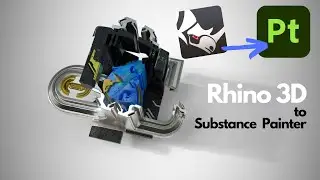 Exporting Rhino model to Adobe Substance Painter
