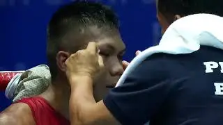 Israil Madrimov (UZB) vs. Eumir Marcial (PHI) Asian Championships 2015 QF's (69kg)