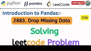 2883. Drop Missing Data