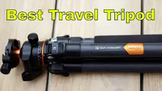 Get The Ultimate Travel Tripod: A Must-have For Your Next Adventure! K&F Carbon A254 C4