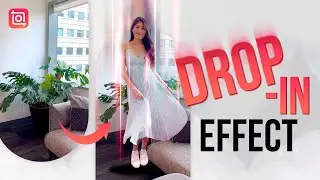 Instagram Reels Viral Drop-In Effect Transition Tutorial🔥 | Easy InShot Editing Guide✂️