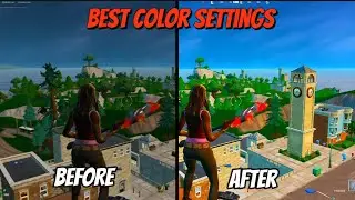 BEST Color SETTINGS IN FORTNITE | THE SECRET PROS DONT WANT TO TELL YOU!