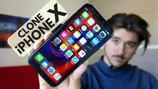 RECENSIONE CLONE IPHONE X si sblocca con il volto!