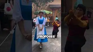 Gaston Proposes to Belle FOUR Times! FUNNY Disney Characters 