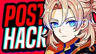I got my hacked GENSHIN IMPACT back and this was on it...