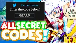 ALL NEW SECRET *GEAR 5* UPDATE CODES In A ONE PIECE GAME CODES | ROBLOX A One Piece Game Codes !